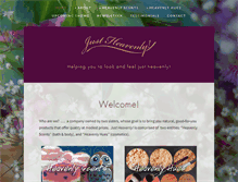 Tablet Screenshot of justheavenly.org